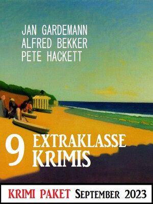 cover image of 9 Extraklasse Krimis September 2023
